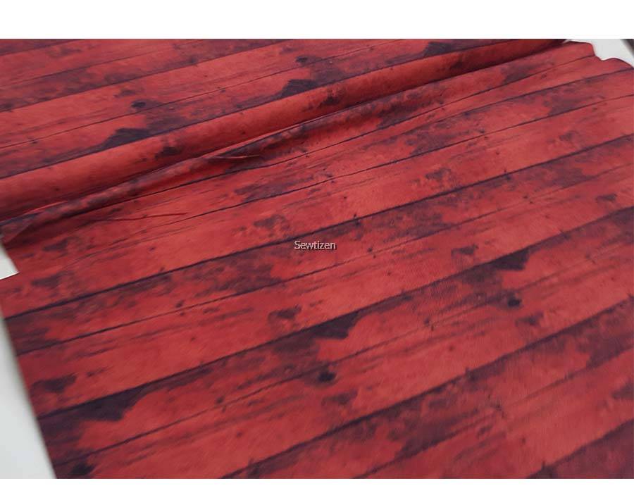 Wood Grain Fabric 100 Cotton